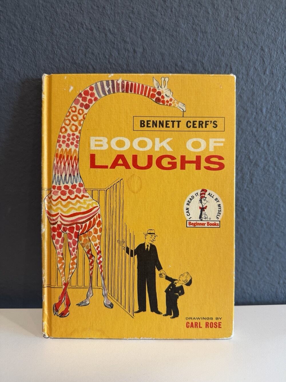 Bennett Cerf's Book of Laughs 1959, Vintage Dr Seuss Book Club Ed